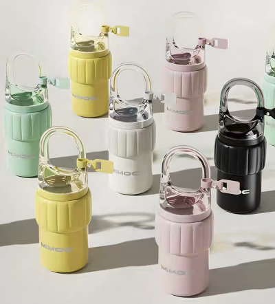 MIMOC STAINLESS STEEL กระบอกน้ำสแตนเลสฝาหิ้ว ราาส่ง 90 บาท