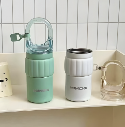 MIMOC STAINLESS STEEL กระบอกน้ำสแตนเลสฝาหิ้ว ราาส่ง 90 บาท