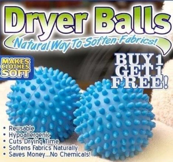 Dryer Balls ลูกบอลซักผ้าถนอมผ้า ราคาส่ง 35 บาท