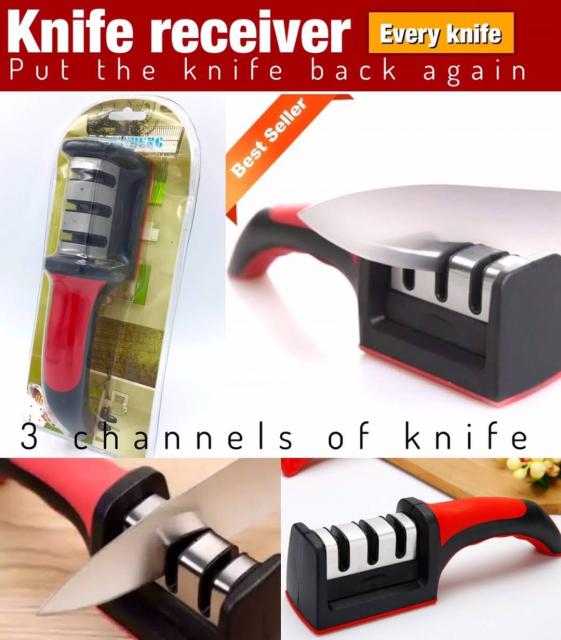 Knife Receiver ที่รับมีดอเนกประสงค์ 3 ช่อง จากห้างหรู ราคาส่ง 70 บาท