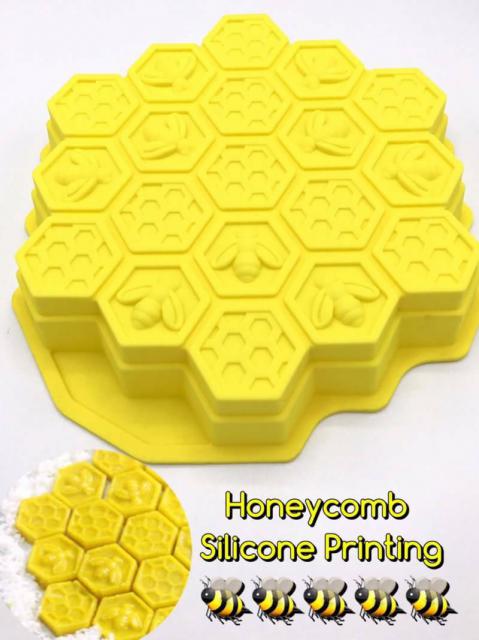 พิมพ์ซิลิโคน รังผึ้งเล็ก( Mold Silicone)  ราคาส่ง 70 บาท