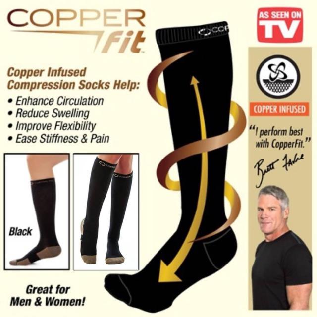 copper fit Sock ถุงเท้าสุขภาพมหัศจรรย์ ราคาส่ง 90 บาท
