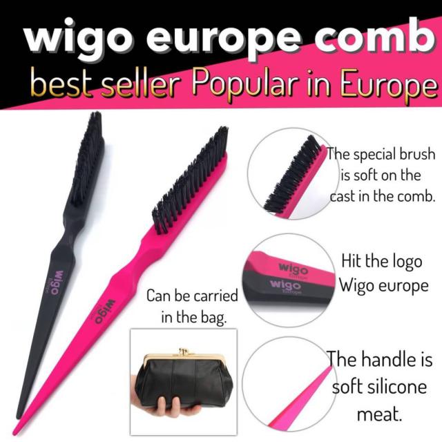 Wigo europe come แปรงหวีด้ามซิลิโคน เนื่อแปรงนุ่ม 12 ชิ้นราคา 200 บาท