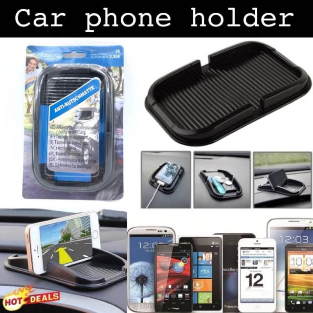 Car phone holder แผ่นซิลิโคนตั้งโทรศัพท์ในรถอเนกประสงค์ ราคาส่ง 25 บาท