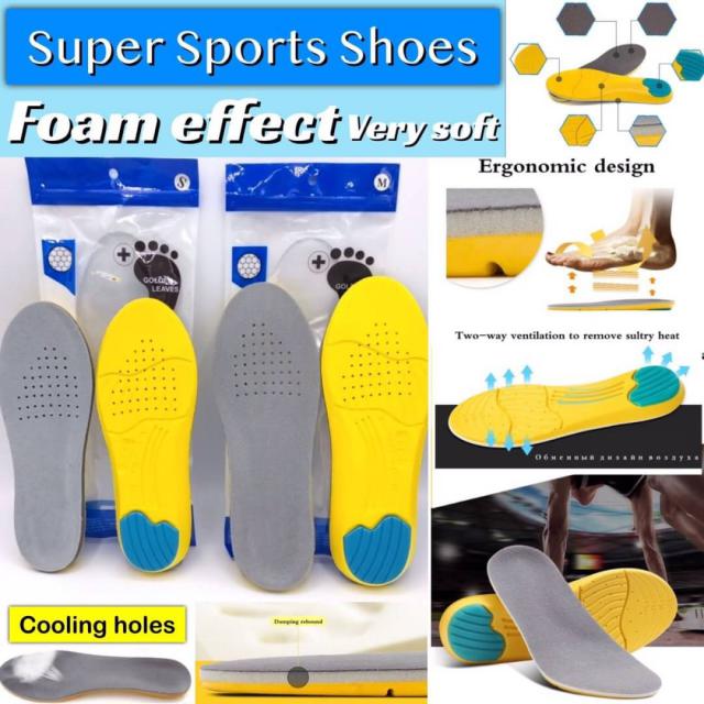 Supper Sport Foam Effect พื้นรองเท้าโฟม นุ่มพิเศษ ราคาส่ง 55 บาท