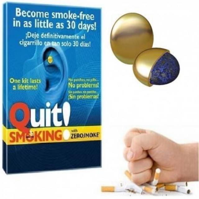 QUIT SMOKING แม่เหล็กเลิกบุหรี่  ราคาส่ง 35 บาท
