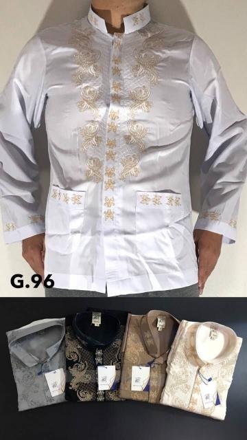 G96. เสื้อกุลง ikaf สลิม แขนยาว ราคาส่ง 2 ชุด 1,000 บาท