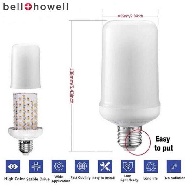 Bell howell deals flame bulb