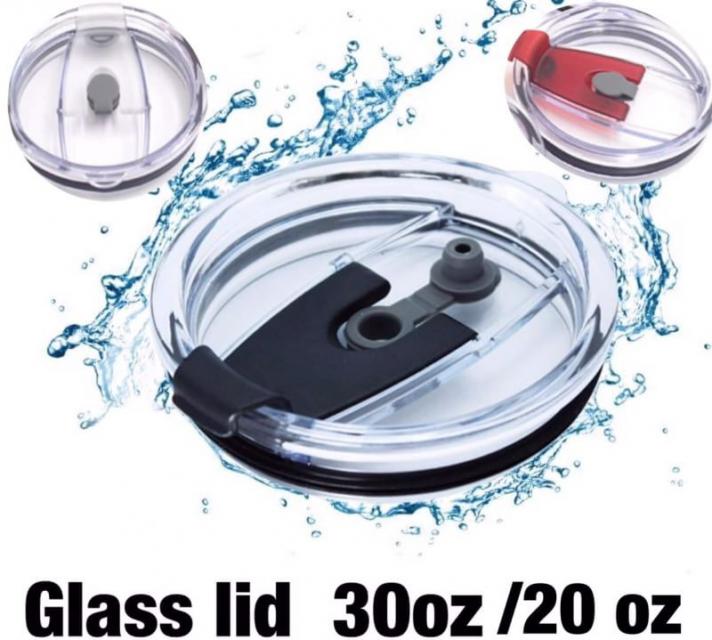 Glass lid ฝาแก้วน้ำแบบเปิด/ปิด กันน้ำหกขนาด 30ออน/20ออน มีสี แดง,ขาว,ดำ ราคาส่ง 25 บาท