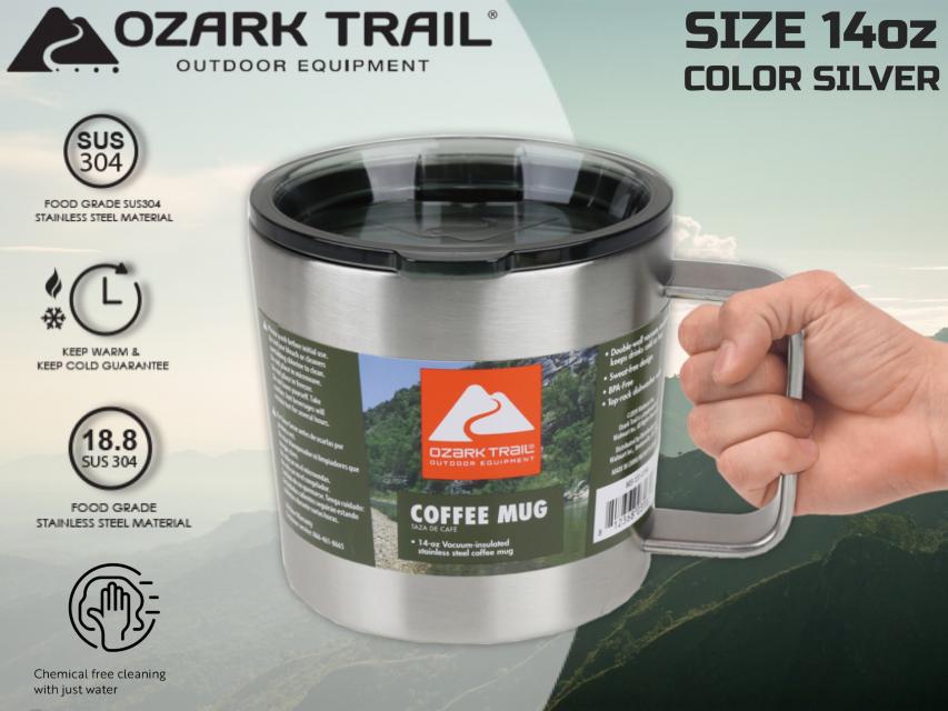 Ozark trail 14oz tumbler handle แก้วน้ำสแตนเลสหูจับเก็บอุหภูมิ ราคาส่ง 150 บาท