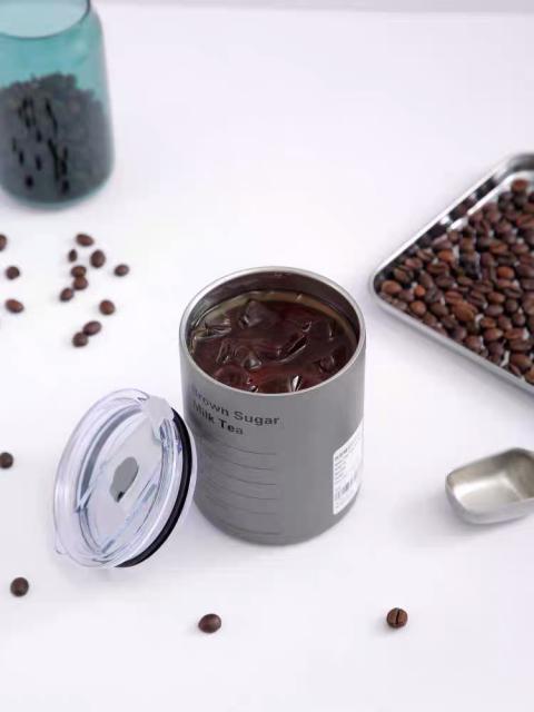 coffee mug stainless steel แก้วกาแฟสแตนเลส 400ml ซื้อ 1 แถม 1