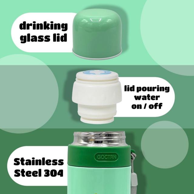stainless steel water bottle กระบอกน้ำสแตนเลสเก็บอุหภูมิ ซื้อ 1 แถม 1