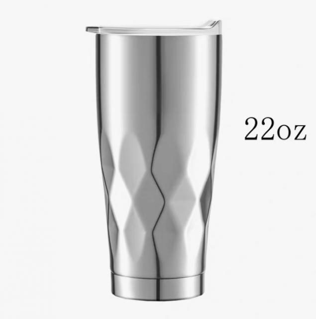 3D Stainless steel TUMBLER แก้วสแตนเลสเก็บความเย็น ซื้อ 1 แถม 1