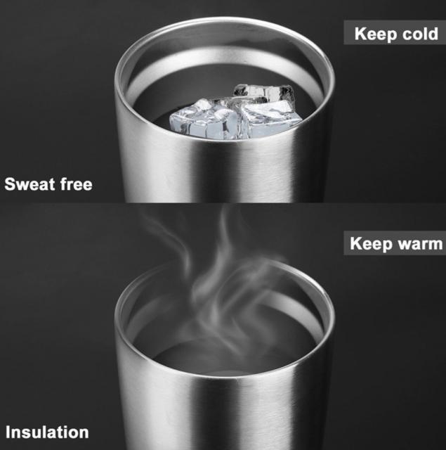 3D Stainless steel TUMBLER แก้วสแตนเลสเก็บความเย็น ซื้อ 1 แถม 1