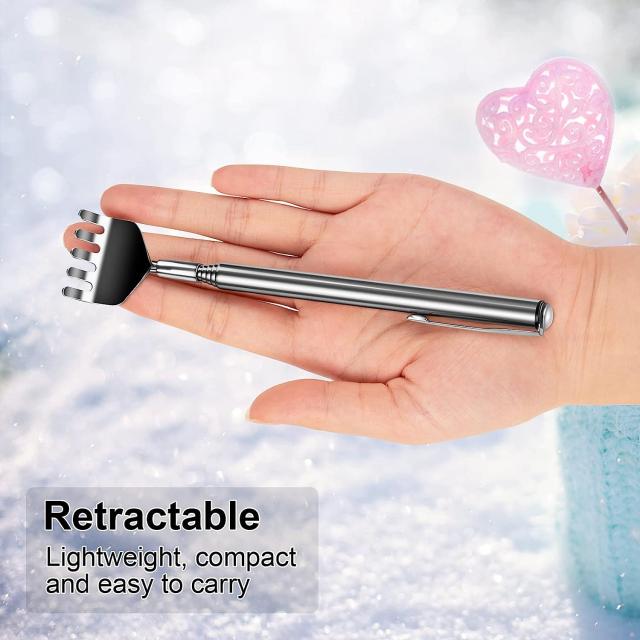 Stainless steel back scratcher ไม้เกาหลังสแตนเลส 12 ชิ้นราคา 200 บาท