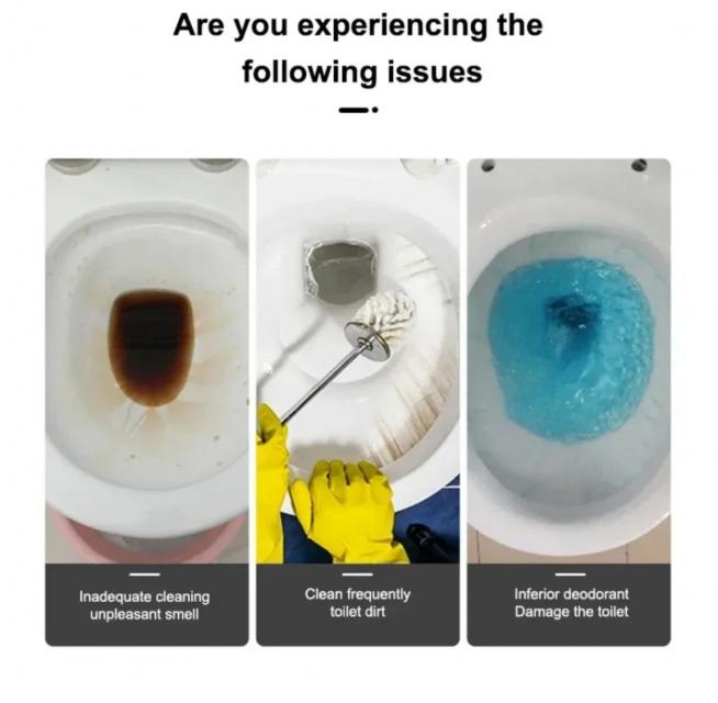 Toilet Gel เจลติดชักโครก ราคาส่ง 25 บาท