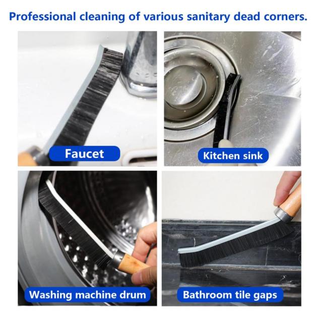 Bent head brush แปรงขัดปลายหัวโค้ง 12 ชิ้นราคาส่ง 200 บาท