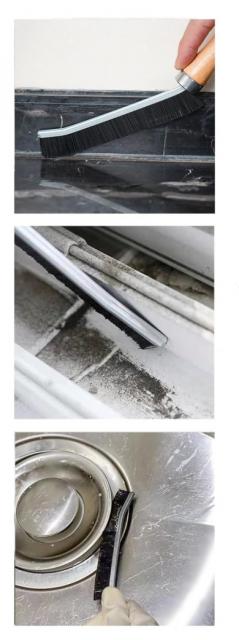 Bent head brush แปรงขัดปลายหัวโค้ง 12 ชิ้นราคาส่ง 200 บาท