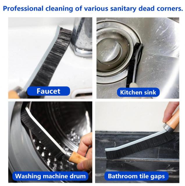 Bent head brush แปรงขัดปลายหัวโค้ง 12 ชิ้นราคาส่ง 200 บาท