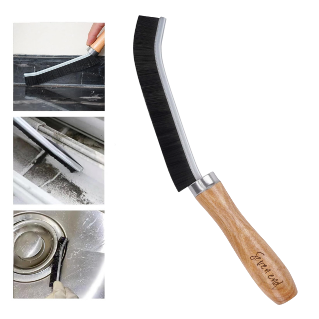 Bent head brush แปรงขัดปลายหัวโค้ง 12 ชิ้นราคาส่ง 200 บาท