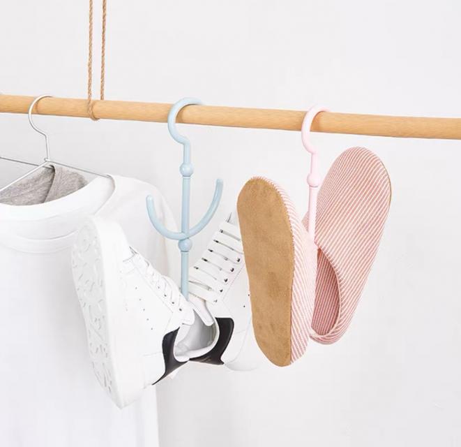 SHOE HANGER ที่แขวนตากรองเท้า 12 ชิ้นราคาส่ง 100 บาท