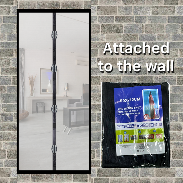 MAGNETIC DOOR CURTAIN ม่านประตูแม่เหล็ก ราคาส่ง 45 บาท