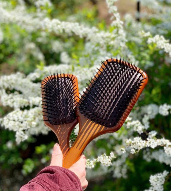 WOODEN COMB แปรงหวีไม้สุขภาพ