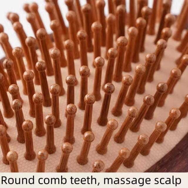 WOODEN COMB แปรงหวีไม้สุขภาพ ราคาส่ง 35 บาท