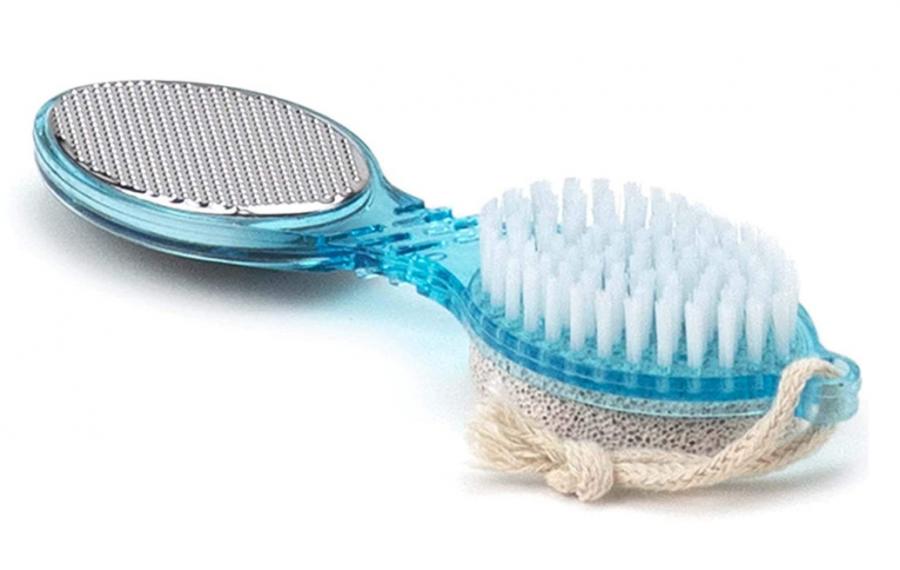 4 HEADED HEEL BRUSH แปรงขัดสันเท้า 4 ทิศทาง 12 ชิ้นราคาส่ง 200 บาท