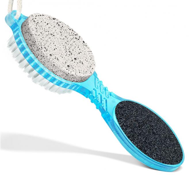 4 HEADED HEEL BRUSH แปรงขัดสันเท้า 4 ทิศทาง 12 ชิ้นราคาส่ง 200 บาท