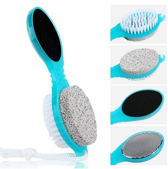 4 HEADED HEEL BRUSH แปรงขัดสันเท้า 4 ทิศทาง 12 ชิ้นราคาส่ง 200 บาท