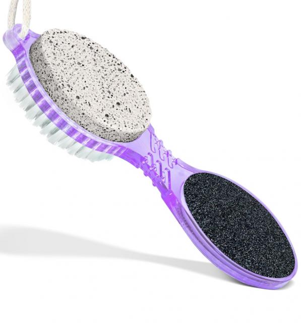 4 HEADED HEEL BRUSH แปรงขัดสันเท้า 4 ทิศทาง 12 ชิ้นราคาส่ง 200 บาท