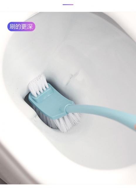 Toilet brush แปรงขัดชักโครก ซื้อ 1 แถม 1