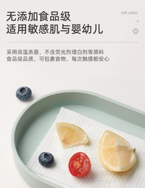 COTTON TISSUE ทิชชู่แห้งเช็ดผิว ซื้อ 1 แถม 1