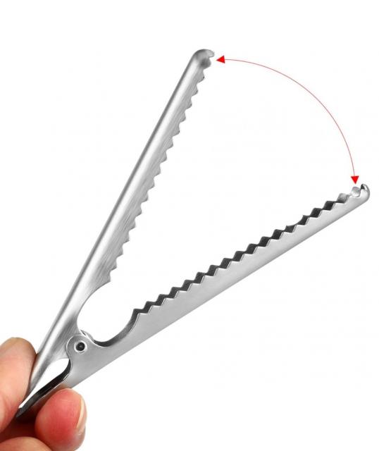 BAG CLOSING TONGS ที่คีบหนีบปิดปากถุง 12 แพ็คราคาส่ง 200 บาท