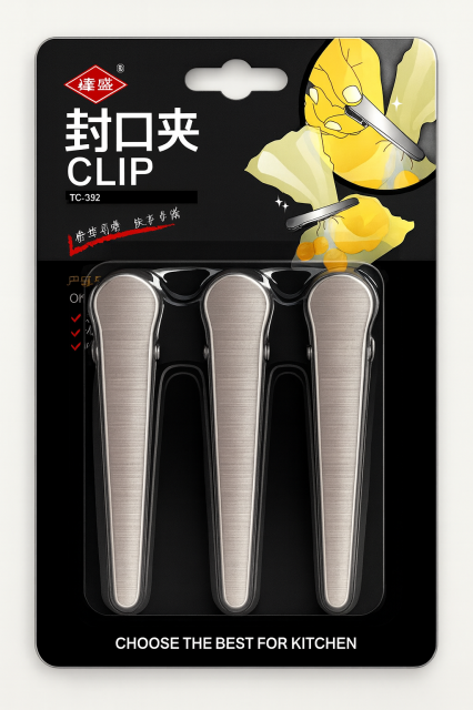 BAG CLOSING TONGS ที่คีบหนีบปิดปากถุง 12 แพ็คราคาส่ง 200 บาท
