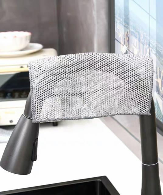 STAIN MESH CLOTH ผ้าตะข่ายขจัดคราบ 12 แพ็คราคาส่ง 200 บาท