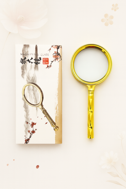 MAGNIFYING GLASS แว่นขยายมือจับ ราคาส่ง 25 บาท