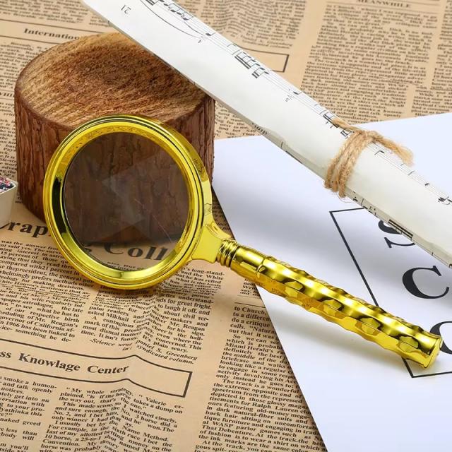 MAGNIFYING GLASS แว่นขยายมือจับ ราคาส่ง 25 บาท