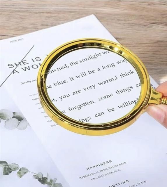 MAGNIFYING GLASS แว่นขยายมือจับ ราคาส่ง 25 บาท
