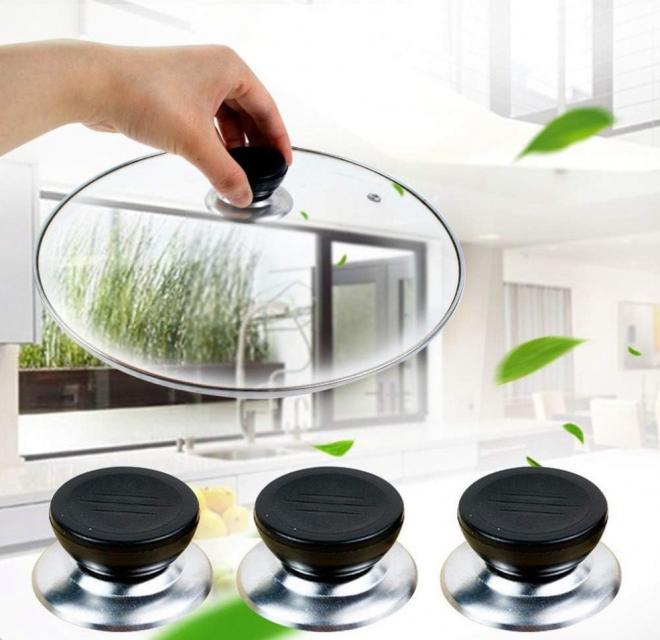 KITCHEN SERIES ที่จับฝาหม้อกันความร้อน 12 แพ็คราคาส่ง 200 บาท
