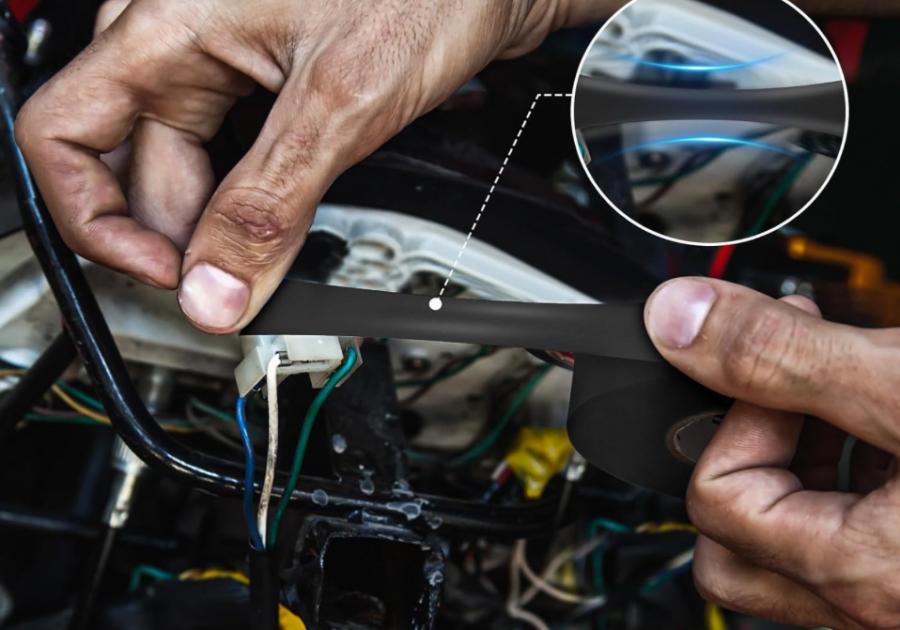 ELECTRICAL TAPE เทปพันสายไฟพันท่อ ราคาส่งแพ็ค 25 บาท