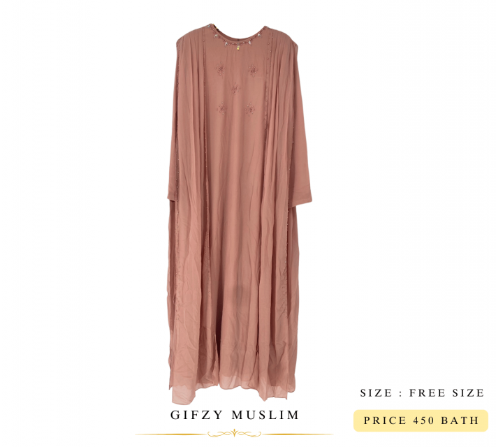 ZAHRA CARAMEL ABAYA เดรสซาห์ร่าคาราเมลอาบายา ราคา 