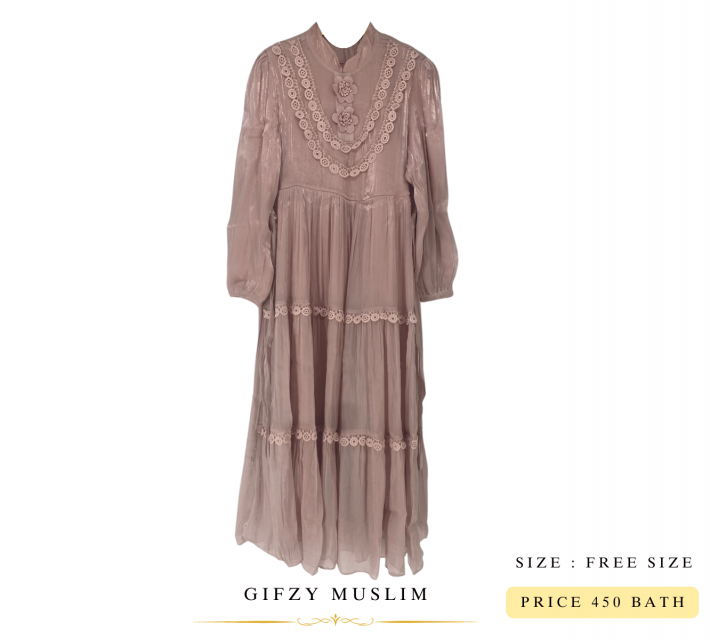 HANA BLOSSOM DRESS เดรสฮานะบลอสซัม ราคา 450 บาท