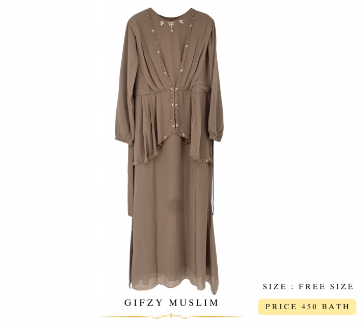 LAILA MOCHA LUXE DRESS เดรสไลลามอคค่าลักซ์ ราคา 45
