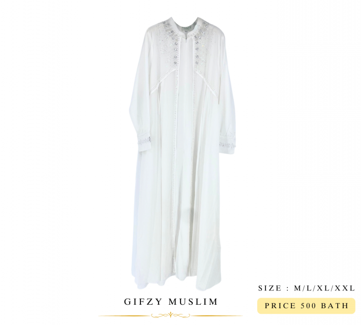 AMANI WHITE PEARL DRESS เดรสอามานีไวท์เพิร์ล ราคา 